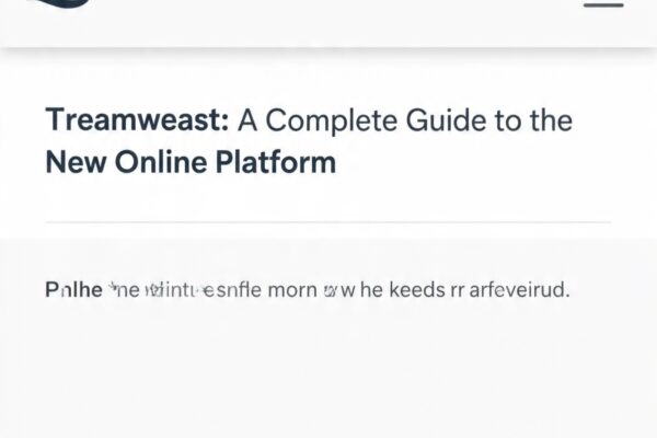 Treamweast: A Complete Guide to the New Online Platform